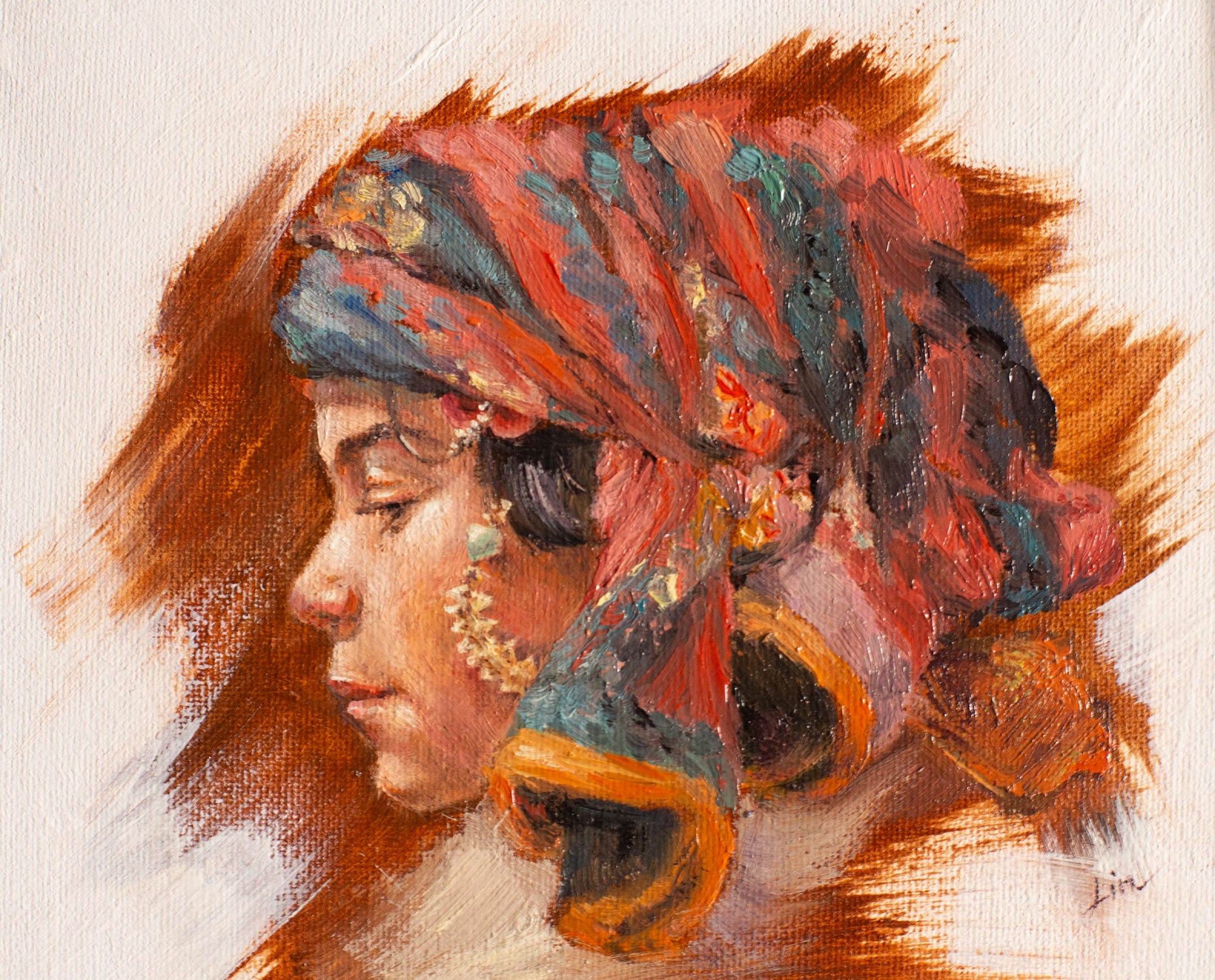 Profil d'une Jeune Fille Amazighe