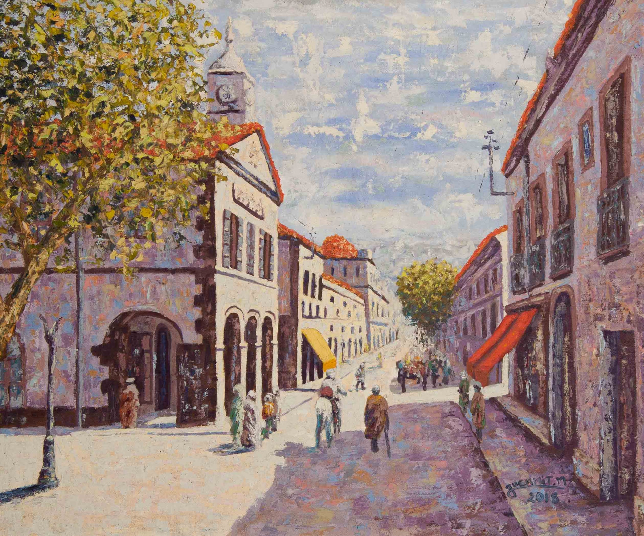L'ancienne rue Gambetta a Médéa